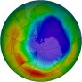 Antarctic Ozone 2005-10-14